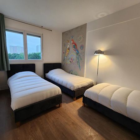Grand Appartement 3 Chambres Disney - Paris - 82M2 Neuilly-sur-Marne Exteriör bild